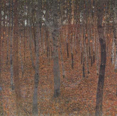 Gustav Klimt Beech Forest I (mk20) oil painting image